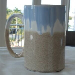 Heritage Stoneware Mug Glaze Tan Speckled Coffee Tea Cup